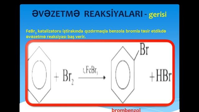 BENZOL sırası karbohidrogenlərin kimyəvi xassələri dərs смотреть онлайн