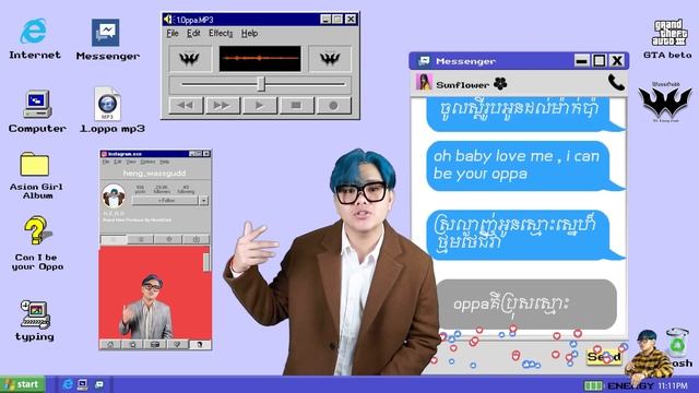 HENG - OPPA ( Prod. KZ) Offcial Lyric Video смотреть онлайн