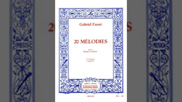 Gabriel Faure - Automne Op. 18, No. 3 смотреть онлайн