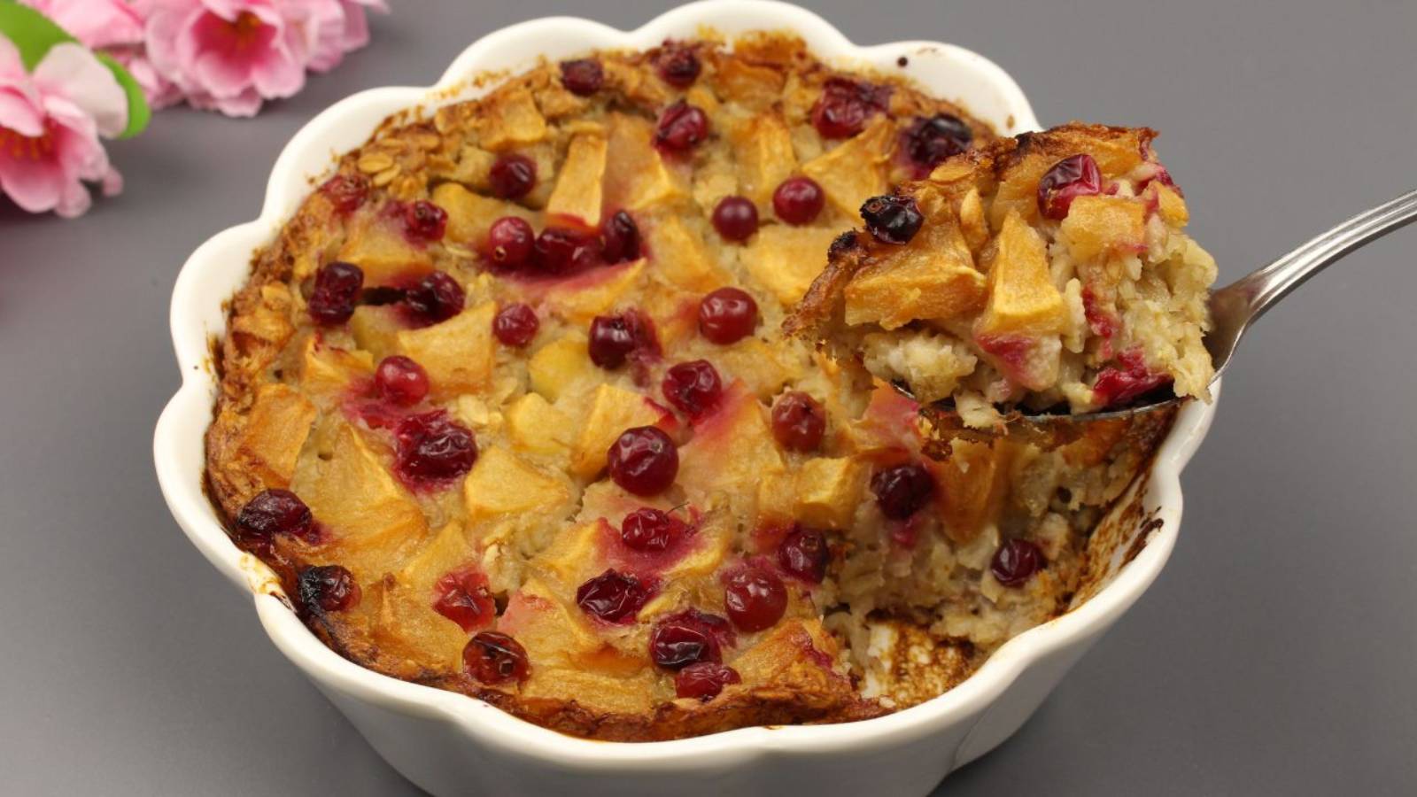 Запеченная овсянка – вкусный и полезный завтрак. Без сахара, муки и яиц! смотреть онлайн