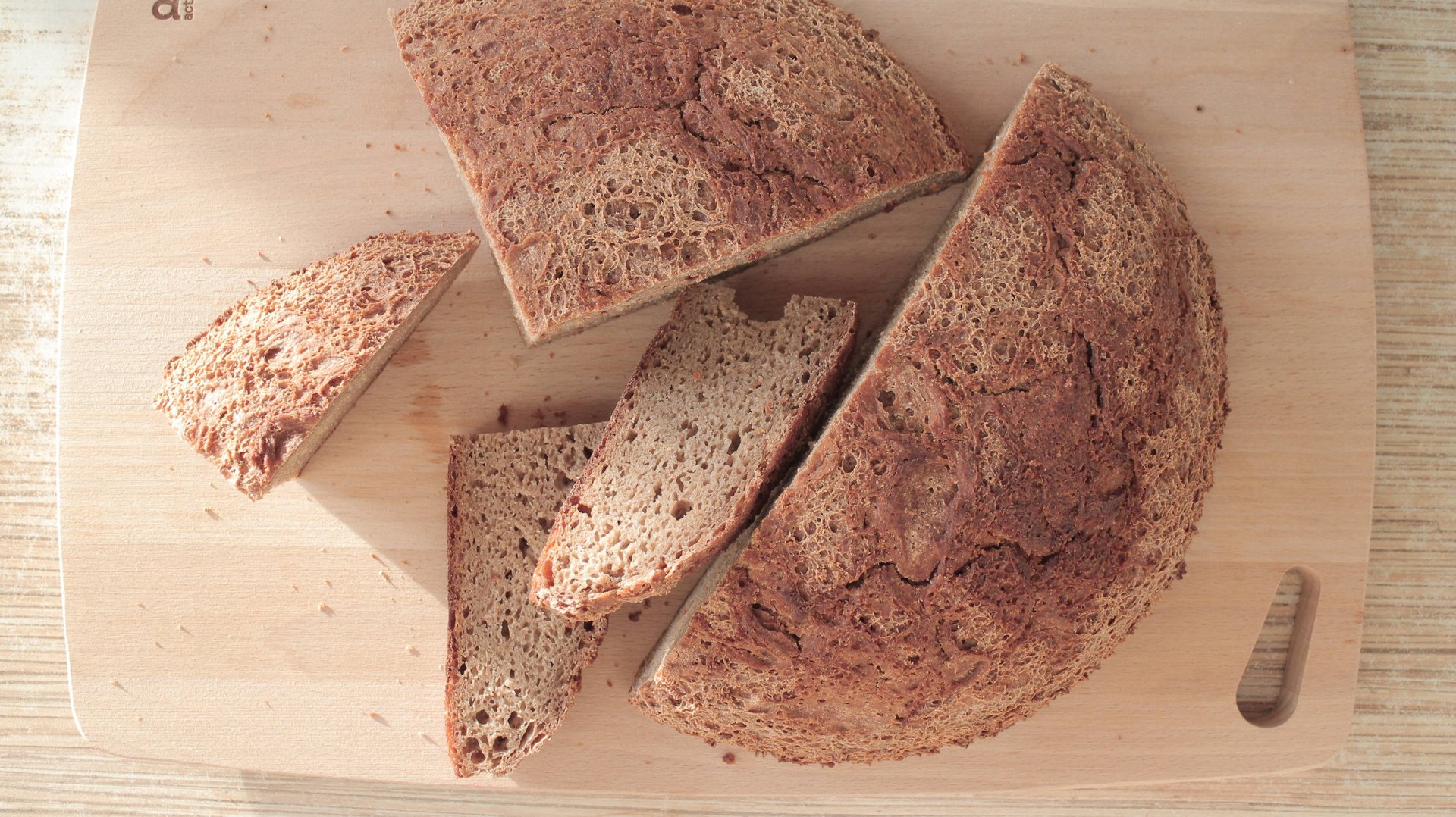 Как испечь формовой ржаной хлеб #назакваске без формы #рецепт #сезонконтентаRUTUBE