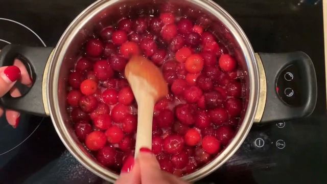 Вишнёвое варенье! Варенье из вишни!