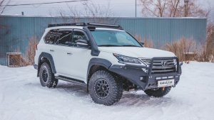 Подготовка Lexus 570 для охоты и рыбалки #тюнинг