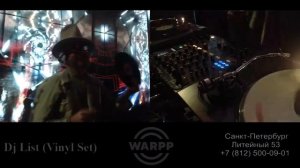 DJ LIST @WarppClub Live Vinyl Set 22-04-2018