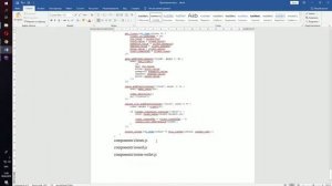 Создание листинга кода