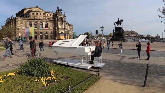 Дрезден, Театральная площадь. смотреть онлайн