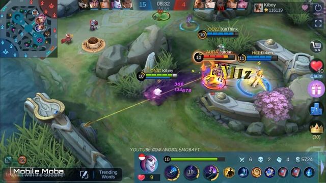 ONIC Ft RRQ VS AURA - ONIC Kiboy Selena - Mobile Legends