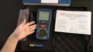 รีวิวเครื่องวัดความเป็นฉนวน หรือ insulation tester รุ่น CEM Dt5500
