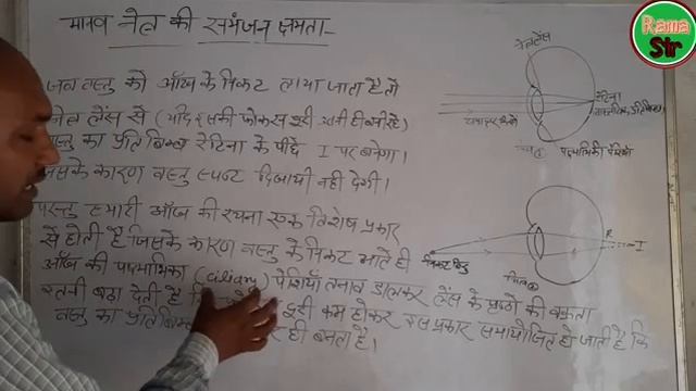 नेत्र की समंजन क्षमता , निकट बिन्दु , दूर बिन्दु , दृष्टि परास , अबिन्दुकता दोष व निवारण смотреть онлайн