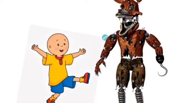 Nightmare Foxy eat's Caillou!! смотреть онлайн