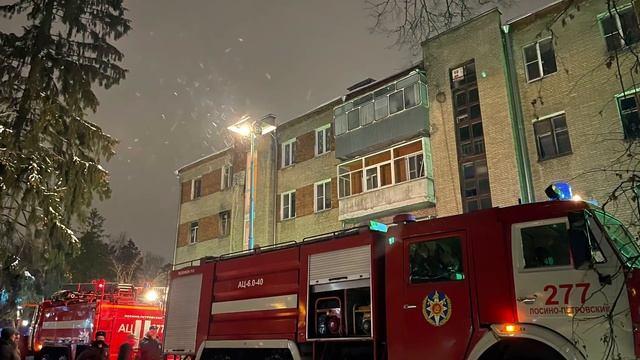 Пожар в Монино 9 января 2021 г. смотреть онлайн