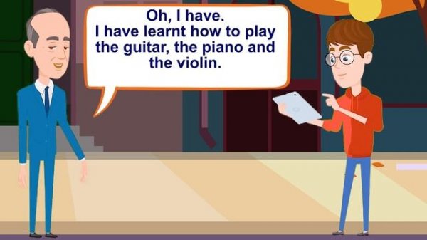 62 Present Perfect conversation (Interviewing people)