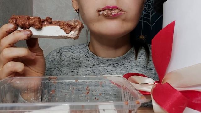АСМР ~ Печенье в пасте+ Хруст ❄ мокрый, глухой. Новый Оскол. ASMR ~ Cookies + Crunch ❄ смотреть онлайн