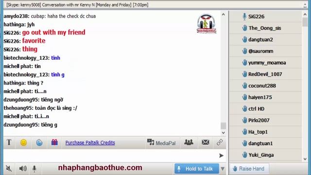 Vol.168 - English Conversation on Paltalk to Kenny N - Track 1674 смотреть онлайн