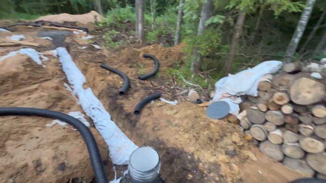 Обустройство дренажа на болотистом участке в низине с высокими грунтовыми водами смотреть онлайн