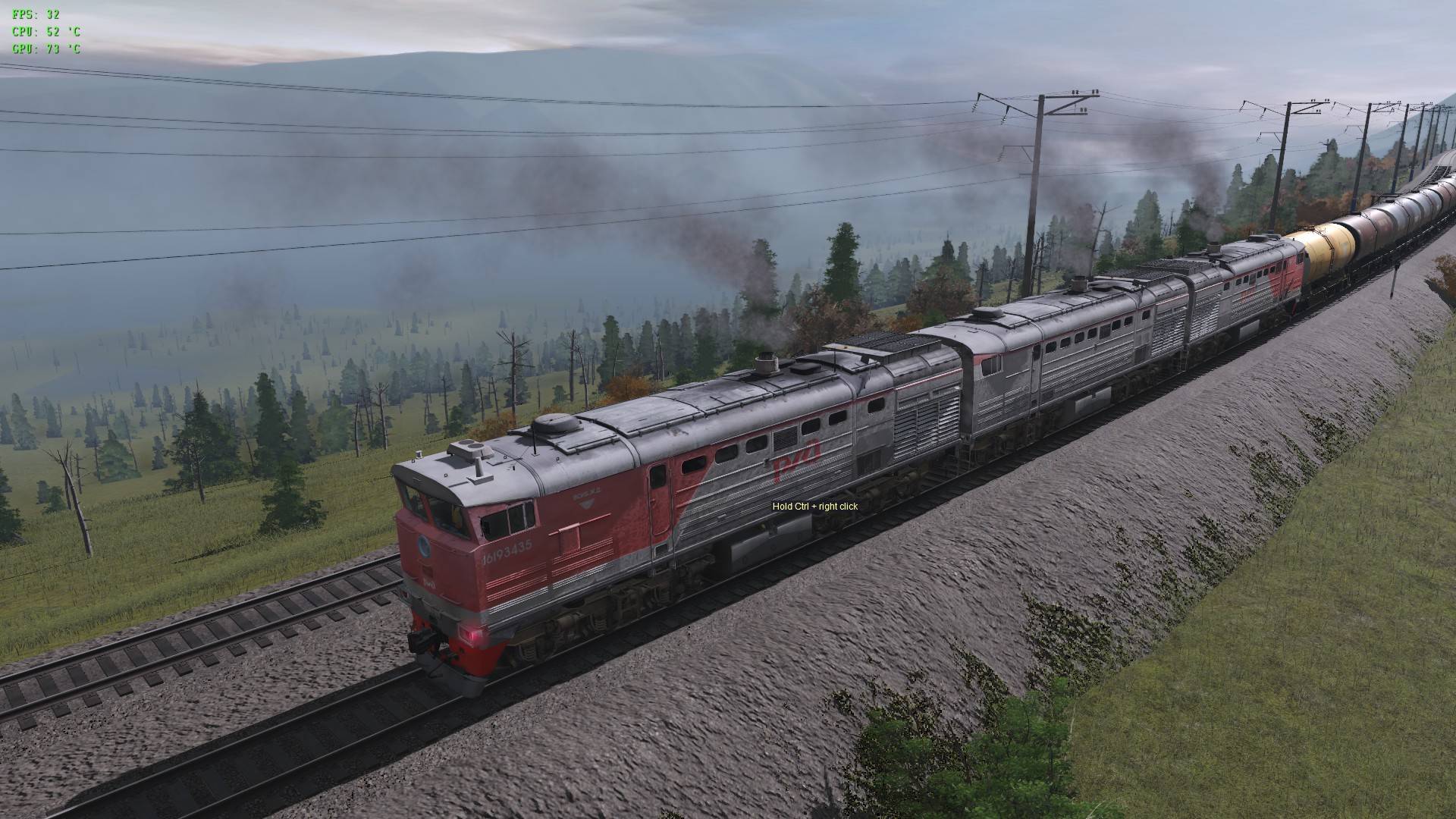 Trainz 22 сценарий "Толкач на перевал Мурурин" смотреть онлайн