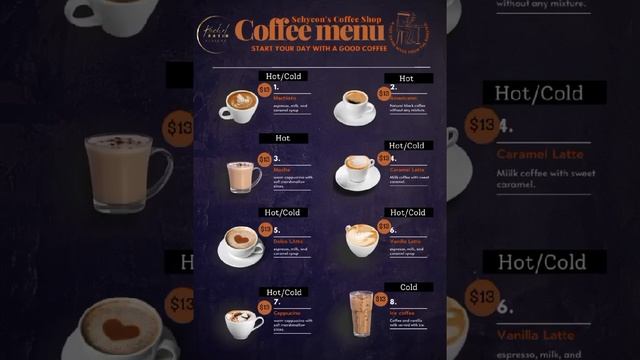 coffee menu смотреть онлайн