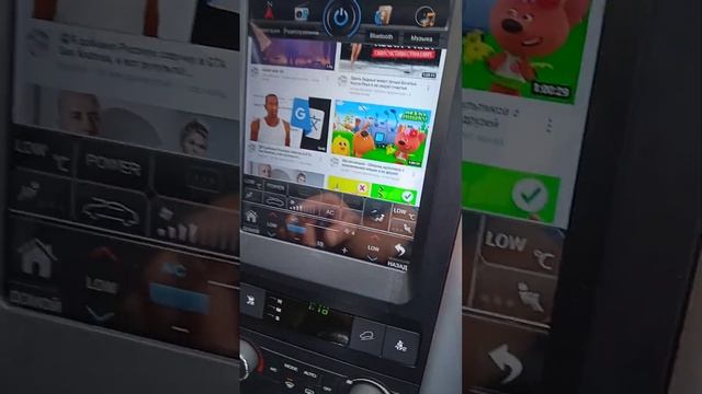 Андроид магнитола в стиле Тэсла на Шевроле Каптива С100