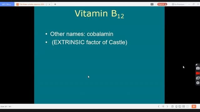 biochem lecture water soluble vitamins pt.2 20 09 2021 смотреть онлайн