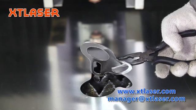 XTLASER+ 2 mm aluminum fiber laser cutting machine/станок лазерной резки смотреть онлайн