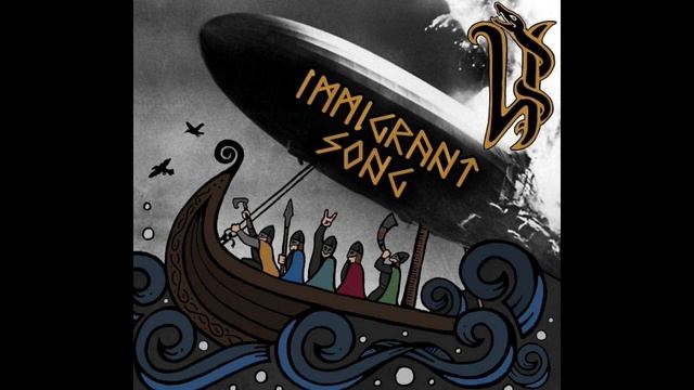 Led Zeppelin - Immigrant song Guitar backing track no Vocals смотреть онлайн