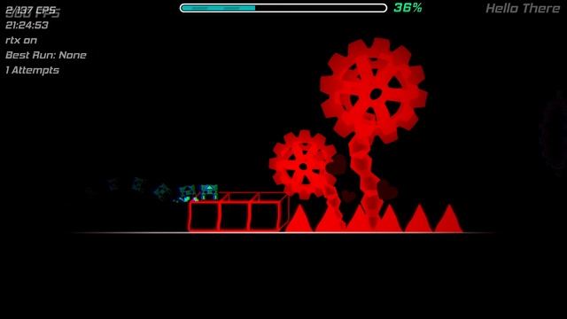 Играем в Geometry Dash + Почитали коменты DeCody и что это был за уровень??? смотреть онлайн