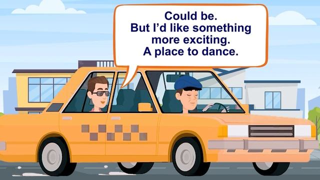 7 Places in the city - Taking a taxi (There is there are)