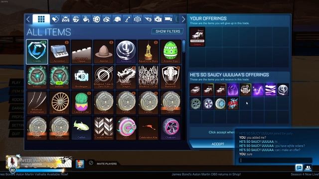 Rocket League Scam- TW Octane Pt. 7 смотреть онлайн