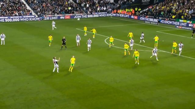 Josh Sargent vs West Brom (1 Goal) смотреть онлайн