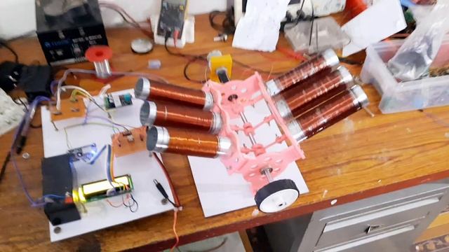 v-6 piston engine #piston engine #solenoid engine #3d print engine смотреть онлайн