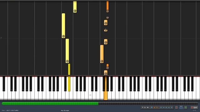 Indila - Dernière danse 🌟 Piano virtuel - Matéos Bontemps смотреть онлайн