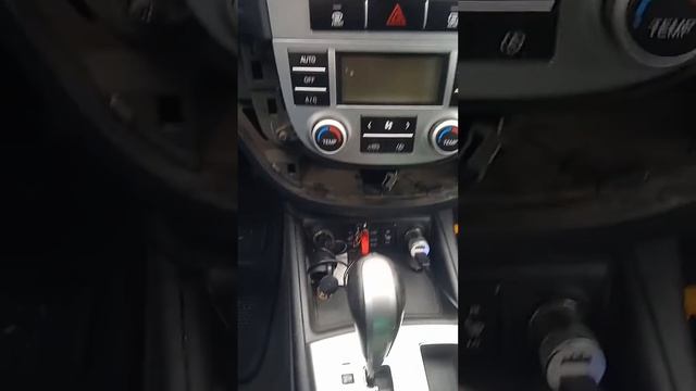 Установка андроид магнитолы Хендай Санта фе 2