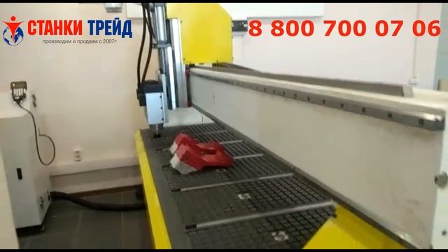 Фрезерный станок ЧПУ с 2мя шпинделями смотреть онлайн