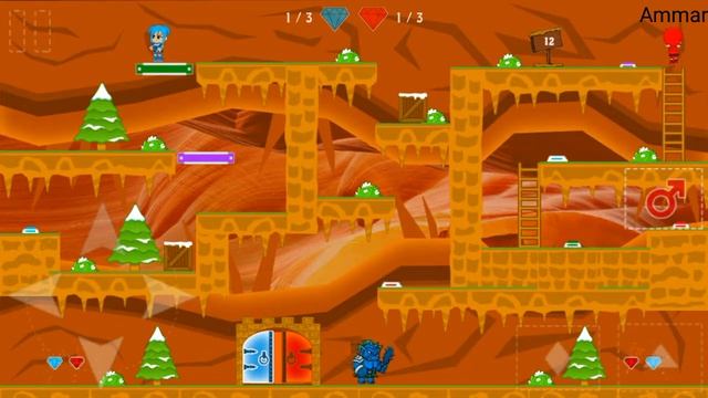 Fire And Water Adventure Level 12 By Baab Game Fireboy and Watergirl Android Walkthrough смотреть онлайн