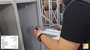 Сборка металлического шкафа для одежды ШРМ-АК Пакс |АлтайСкладМастер | металлическая мебель