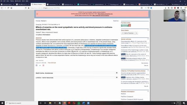 Anserine: An Untouched Supplement with Large Potential Health Benefits смотреть онлайн