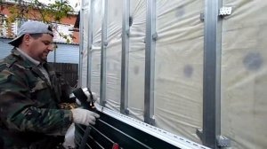 Монтаж сайдинга