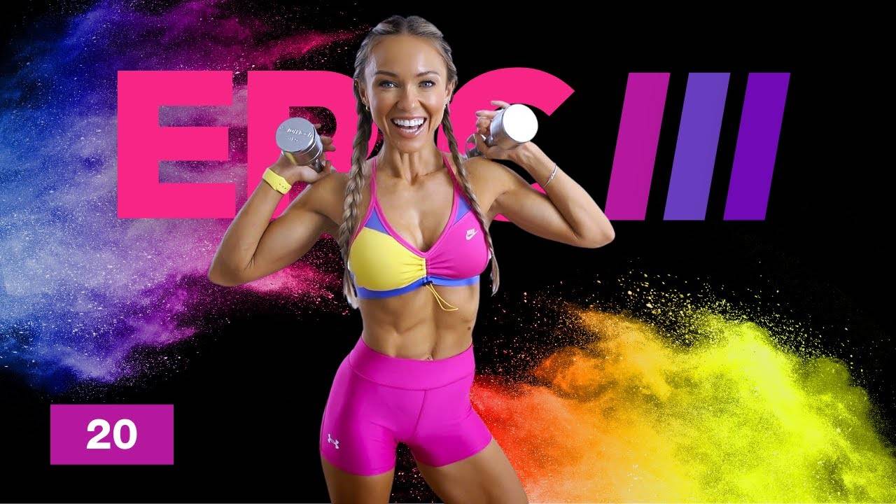 Caroline Girvan - DEFIANCE Dumbbell HIIT Workout - Full Body | EPIC III Day 20