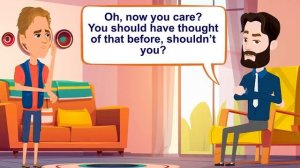 31 Tag Questions conversation (Son came drunk to the house)