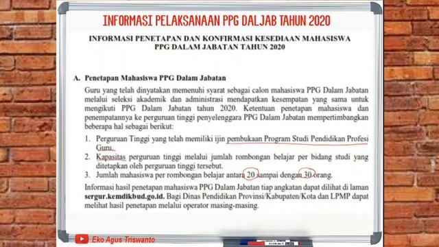 INFO LENGKAP PELAKSANAAN PPG DALAM JABATAN 2020 смотреть онлайн