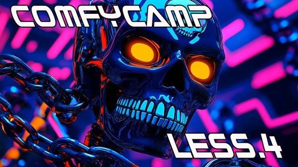 Простой скетч+Comfy = шедевр Img2Img в Comfy - Lesson 4[Comfy CAMP]