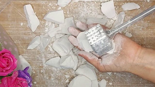АСМР ~ Колка природного мела Элит. ASMR ~ Colka of natural chalk Elite. смотреть онлайн