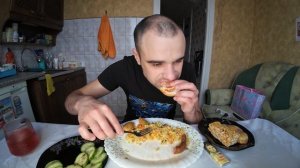 МУКБАНГ РИС С ОВОЩАМИ / МЯСНАЯ УЛИТКА / ЧЕБУПЕЛИ / ШОКОЛАД / ОБЗОР / EATING MUKBANG ASMR АСМР