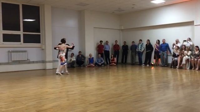 Роман Конышев и Юлия Семёнова, Педро Лауренц, La Vida Es Una Milonga. Киров, 2017 г.