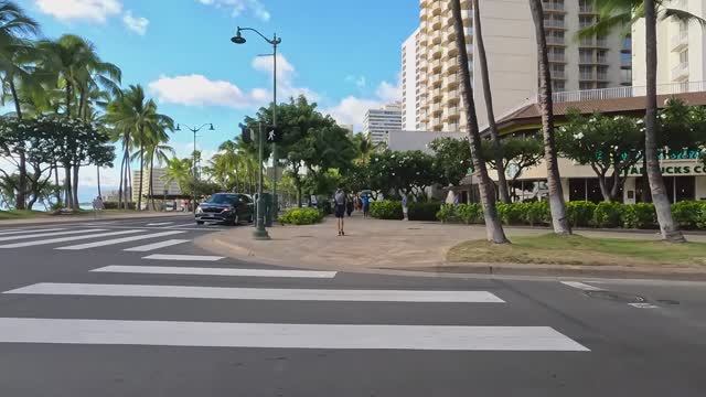 2 Hours Walking Tour 🌴 Waikiki, Hotels, Beaches 🌴 vacation oahu смотреть онлайн