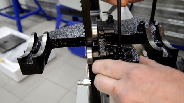 BELMASH 355/2 - чугунный ленточнопильный станок | Сборка | Настройка | Работа смотреть онлайн