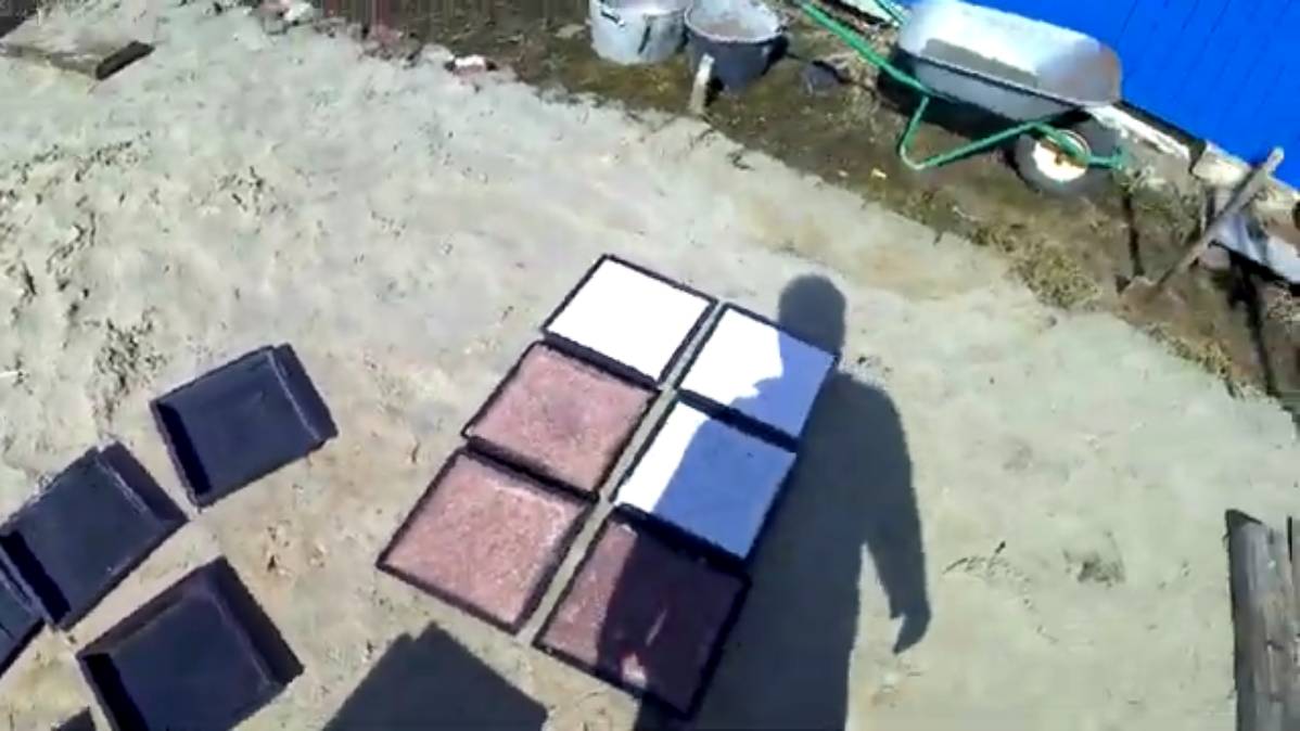 Изготовление тротуарной плитки смотреть онлайн