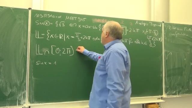 Trigonometrische Gleichung sin(x)=1/2 Wz 3 ; sin(x)=1 | Mathematik beim Mathe Schmid смотреть онлайн