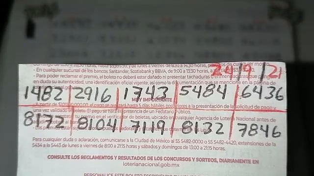 NÚMEROS PARA HOY 24/09/21 PARÁ LOTERÍA TRIS MÉXICO 🤑 смотреть онлайн