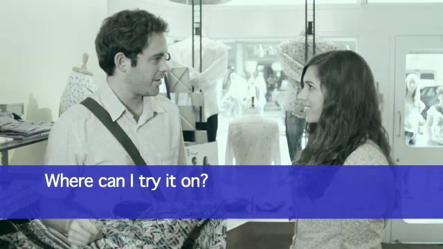Buying clothes. You say phrases. смотреть онлайн
